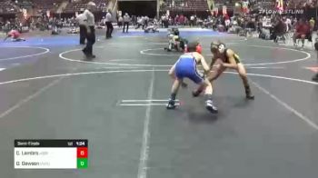 72 lbs Semifinal - Crew Lambro, Team Aggression vs Drew Dawson, Umpqua Wrestling Club