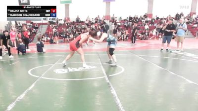 182 lbs Rr Rnd 2 - Delina Gritz, Empire Girls Wrestling vs Madison Beauregard, Concord High School