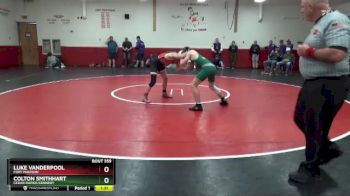 120 lbs Round 5 - Luke Vanderpool, Fort Madison vs Colton Smithhart, Cedar Rapids Kennedy