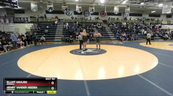 215 lbs Quarterfinal - Henry Vander Heiden, Freedom vs Elliot Havlish, Osceola