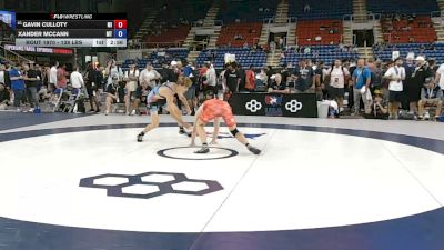 138 lbs Cons. Rd Of 64 - Gavin Culloty, Michigan vs Xander McCann, Montana