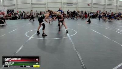 120 lbs Round 8 (10 Team) - Dylan Ilc, Lake WC vs Avery Anderson, SHWA