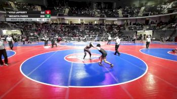 126-5A Cons. Round 1 - Micahya Parks, Newnan vs Kyle Lafferty, Glynn Academy
