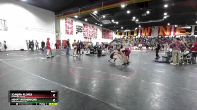 126 lbs Cons. Round 4 - Henry Rutherford, Harvard Westlake vs Joaquin Flores, Parhump Valley