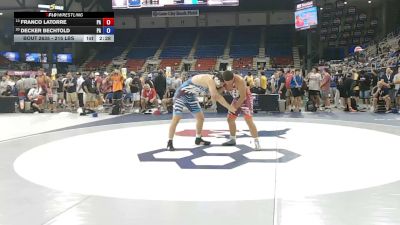 215 lbs Champ. Rd Of 32 - Franco Latorre, Pennsylvania vs Decker Bechtold, Pennsylvania
