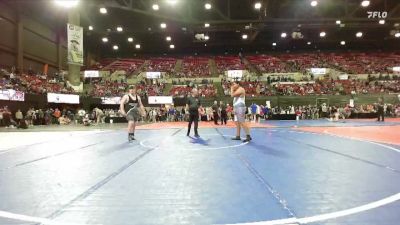 250 lbs Cons. Round 1 - Cody Hogan, Remnant Wrestling vs Justin McCoy, Kalispell Wrestling Club
