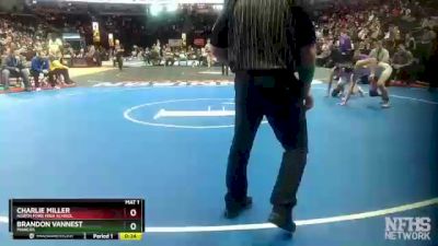 138-2A 3rd Place Match - Charlie Miller, North Fork High School vs Brandon Vannest, Mancos