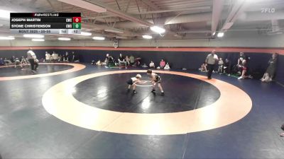 55-58 lbs Round 4 - Joseph Martin, Champions Wrestling Club vs Stone Christenson, Champions Wrestling Club