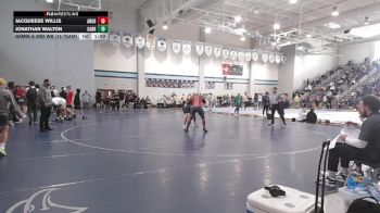 215 lbs Semis & 3rd Wb (16 Team) - Jonathan Walton, Carrollton vs Jacqueese Willis, Archer