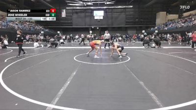 133 lbs Champ. Round 1 - Zeke Wheeler, Oklahoma Wesleyan vs Jason Ramirez, Arizona Christian University