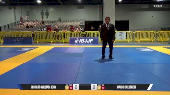 Mario Calderon vs Richard William Roby 2025 American National IBJJF Jiu-Jitsu Open Championship