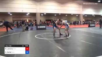 195 lbs Prelims - Nicolas Jenkins, Tennessee vs Cole Carter, Ironclad Wrestling Club