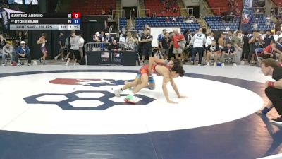 106 lbs Champ. Rd Of 32 - Santino Andujo, Arizona vs Ryder Ream, Pennsylvania