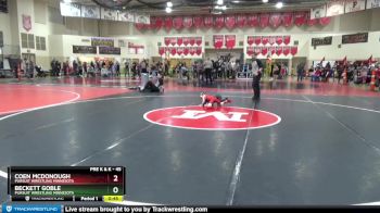 45 lbs Cons. Semi - Beckett Goble, Pursuit Wrestling Minnesota vs Coen McDonough, Pursuit Wrestling Minnesota
