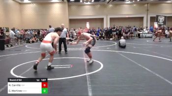 157 lbs Round Of 64 - Nathaniel Carrillo, Top Dog WC vs Clark Martinez, Covina HS