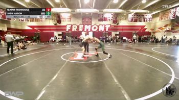 132 lbs Prelim - Josh Habon, Angelo Rodriguez vs Isaiah Rodriguez, Leigh