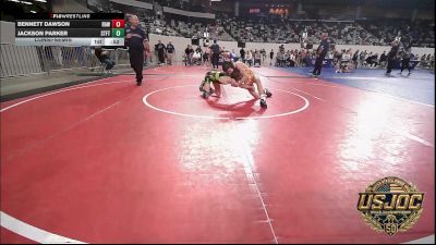 76 lbs Consolation - Bennett Dawson, Raw Wrestling Club vs Jackson Parker, Standfast