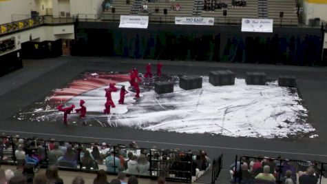 Castle HS "Newburgh IN" at 2025 WGI Guard Mideast Power Regional