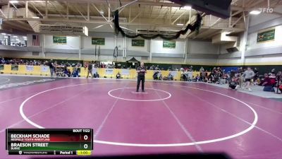 65 lbs Cons. Round 3 - Braeson Street, Burke vs Beckham Schade, Redfield Youth Wrestling