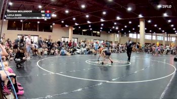 120 lbs Round 4 (8 Team) - Addysin Mollendor, Mississippi WC vs Layla Sikes, Team United