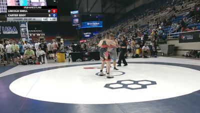 215 lbs Champ. Rd Of 16 - Lincoln Snell, Connecticut vs Carter Eddy, Iowa