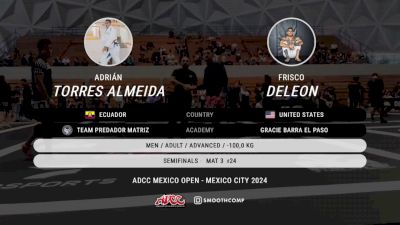 Frisco DeLeon vs Adrián Torres Almeida 2024 ADCC Mexico City Open