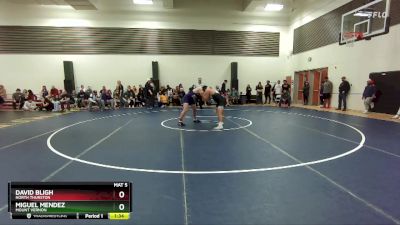 190 lbs Quarterfinal - Miguel Mendez, Mount Vernon vs David Bligh, North Thurston