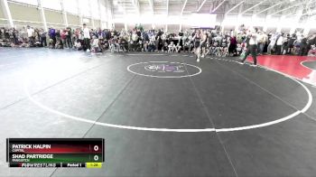 144 lbs Champ. Round 3 - Shad Partridge, Panguitch vs Patrick Halpin, Capital