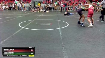 110 lbs Round 3 (4 Team) - Brody Page, Team Gotcha vs Josiah Sims, Xtreme Team