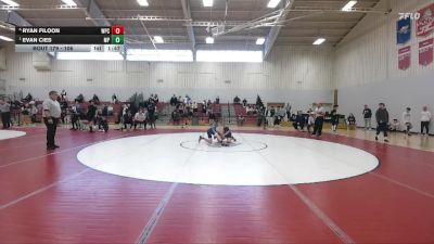 106 lbs Semifinal - Evan Cies, Malvern Prep vs Ryan Filoon, William Penn Charter School