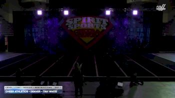 Cheer Athletics - Denver - Tiny White [2026 L1 Tiny - Novice - Restrictions Day 1] 2026 Spirit Sports Colorado Springs Nationals