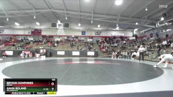125 lbs Cons. Round 2 - Bryson Humphries, Drury vs Gavin Boland, Millersville