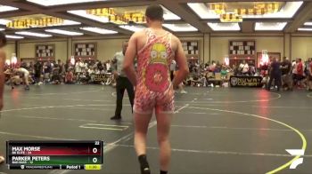 180 lbs Round 1 (6 Team) - Max Morse, BK ELITE vs Parker Peters, Bad Bass