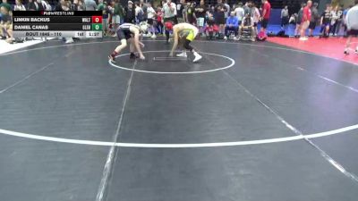 110 lbs Round Of 16 - Linkin Backus, Walton vs Daniel Canas, Glen Burnie