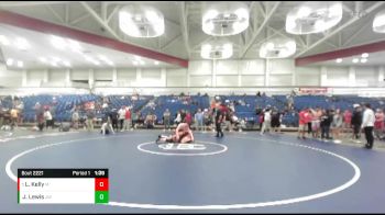 160 lbs Champ. Round 3 - Liam Kelly, Region Wrestling Academy vs Jayden Lewis, Midwest Rtc