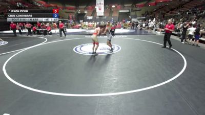 138 lbs Cons. Semis - Jaxon Ziehn vs Cruz Contreras