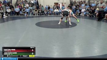 152 lbs Placement (16 Team) - Greyson Gard, Rochester vs Dayton Mink, Cascade