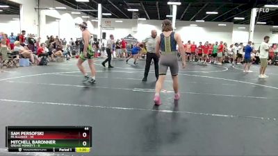 175 lbs Round 5 (6 Team) - Mitchell Baronner, Grease Monkey`s vs Sam Persofski, PA Alliance