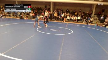 115 lbs 9th Place Match - Keely Millan, Norton Community HS vs McKinley Segelke, Minden