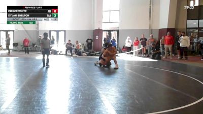 184 lbs Round Of 16 - Pierce White, Appalachian State vs Dylan Shelton, Franklin & Marshall