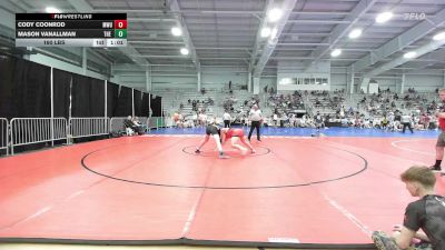 160 lbs Rr Rnd 1 - Cody Coonrod, MetroWest United Red vs Mason VanAllman, The Shop 814