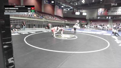 184 lbs Cons. Round 2 - Joe Trygstad, Colorado Mesa University vs Jack Hendricks, Unattached