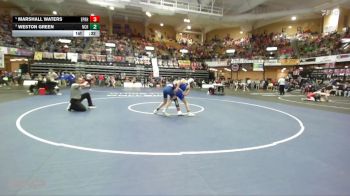126 lbs Cons. Semi - Weston Green, Norton Community HS vs Marshall Waters, Easton-Pleasant Ridge HS