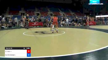 126 lbs Rnd Of 32 - Cam Ice, Massachusetts vs Garrett Chrisman, Illinois