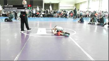 61 lbs Rr Rnd 6 - Sam Levine, Warhawks - ESC vs Lukas Kittredge, Smitty's Barn Black - ESC