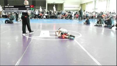 61 lbs Rr Rnd 6 - Sam Levine, Warhawks - ESC vs Lukas Kittredge, Smitty's Barn Black - ESC