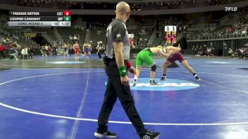 285 lbs Cons. Round 2 - Cooper Caraway, Wis.-Parkside vs Freddie Retter, Kutztown