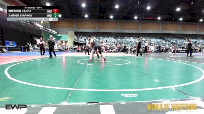 195 lbs Consolation - Sheadon Kanoa, Kahuku Wrestling Club vs Xander Birakos, Oakdale