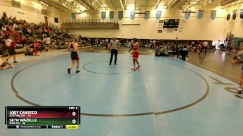 132 lbs Round 1 (3 Team) - Seth Wazelle, Rawlins vs Joey Canseco, Scottsbluff