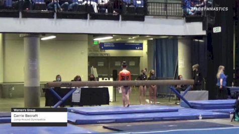 Carrie Becraft - Women's Group, Jump Around Gymnastics - 2021 Women's Xcel Region 4 Championships